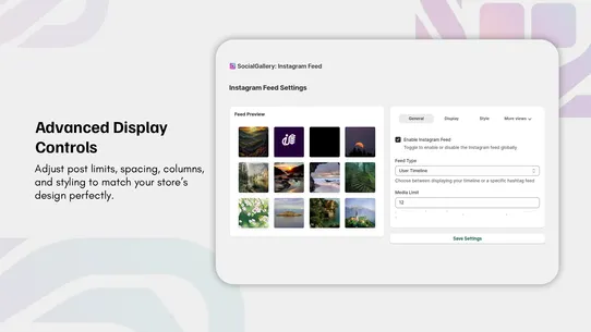 SocialGallery: Instagram Feed screenshot