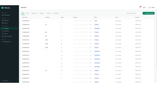 ShipLulu ‑ China 3PL screenshot