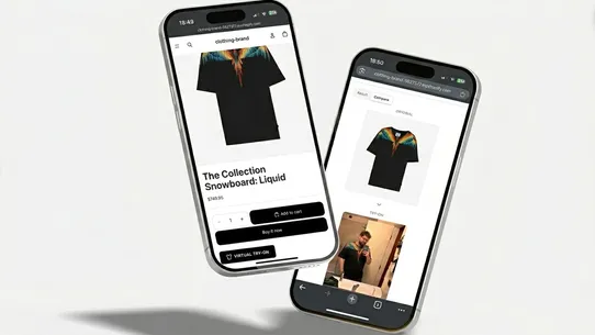 aisthetix ‑ virtual try on screenshot
