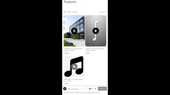 Audioly ‑ Sticky Audio Player screenshot