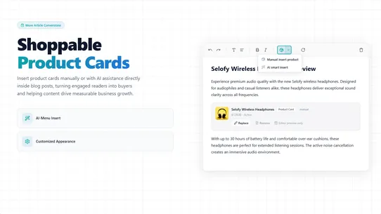 Max AI: Blog Canvas screenshot