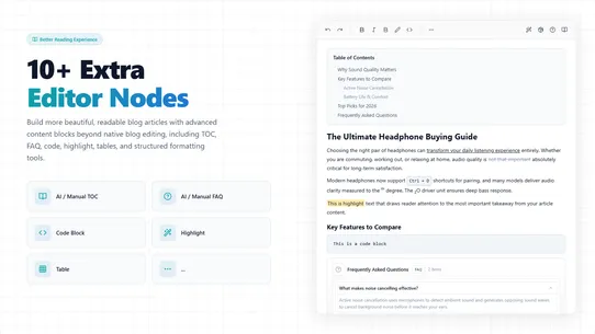 Max AI: Blog Canvas screenshot