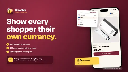 Growably: Currency Converter screenshot