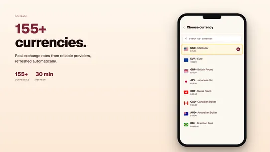 Growably: Currency Converter screenshot