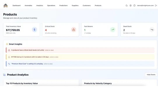 CoreCaptain screenshot