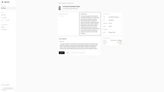 AgentCart screenshot