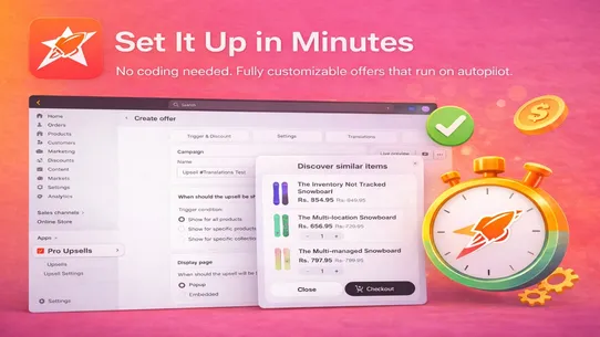 Pro Upsells &amp; Cross‑sells screenshot