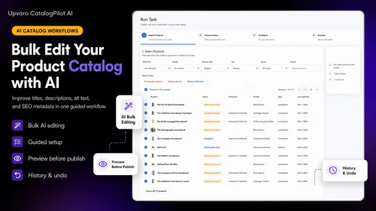 Upvaro CatalogPilot AI screenshot