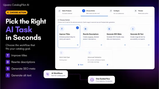 Upvaro CatalogPilot AI screenshot