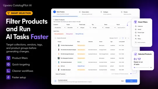 Upvaro CatalogPilot AI screenshot