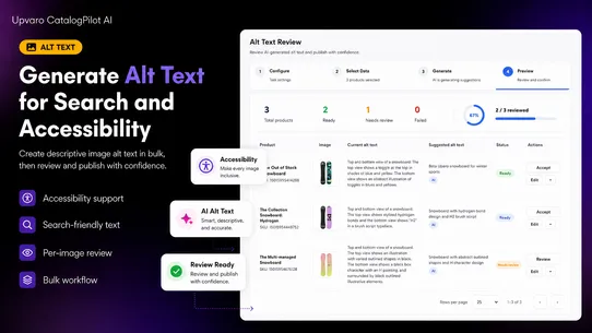 Upvaro CatalogPilot AI screenshot