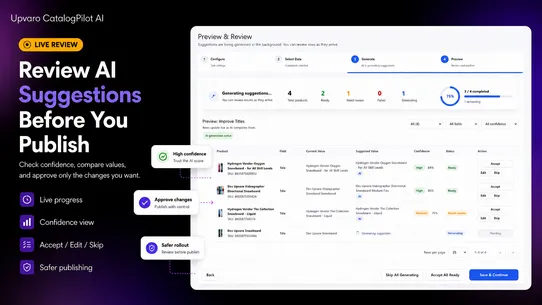 Upvaro CatalogPilot AI screenshot