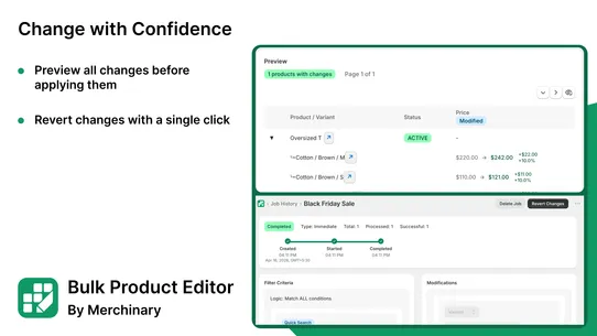 Merchinary Bulk Editor screenshot