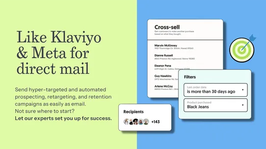 PostPilot Direct Mail Platform screenshot