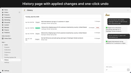 Lasso: AI Bulk Edit &amp; Import screenshot