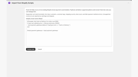 PayLogic screenshot