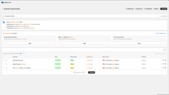 Native Checkout: Logic &amp; Rules screenshot
