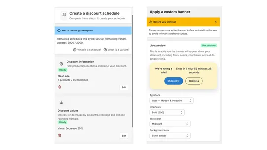 Adaptios Discount Manager screenshot