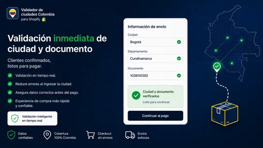 Forastero Validador Ciudades screenshot