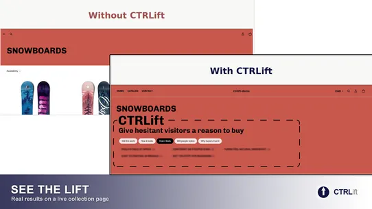 CTRLift screenshot