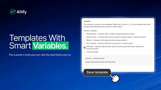 Altify : Alt Text Optimizer screenshot