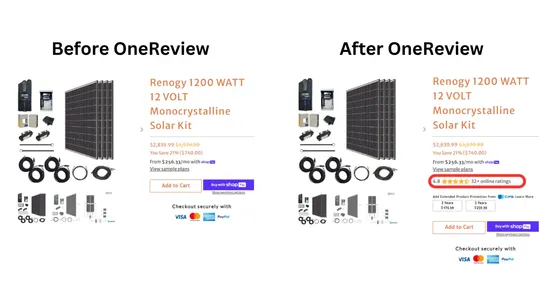 OneReview: Use Online Reviews screenshot