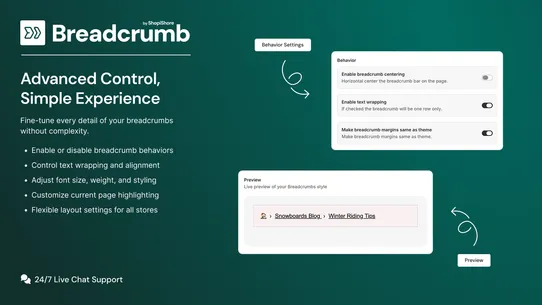 Easy Breadcrumbs ‑ Navigation screenshot