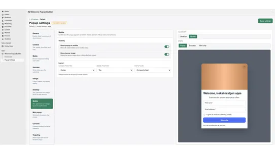 Poplix: Popup Builder screenshot