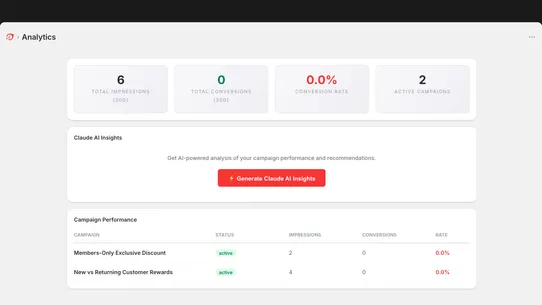 Commerce Ace Personalization screenshot
