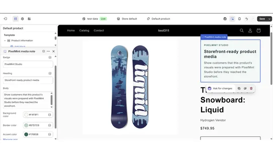 PixelMint Studio screenshot