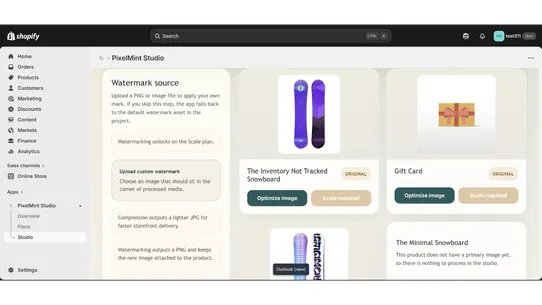 PixelMint Studio screenshot
