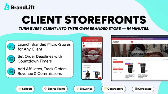 BrandLift Product Personalizer screenshot