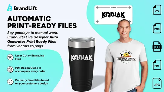 BrandLift Product Personalizer screenshot
