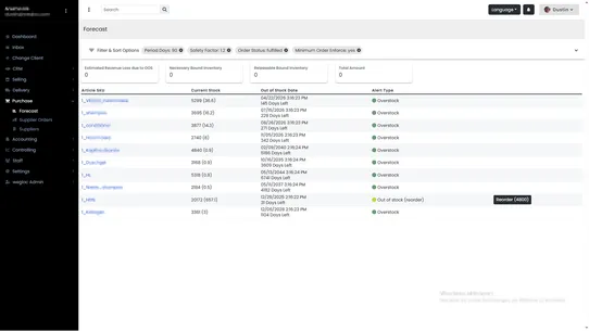 wegloc ‑ backbone of commerce screenshot