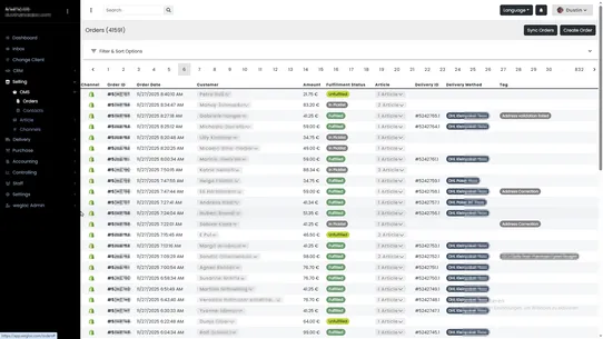 wegloc ‑ backbone of commerce screenshot