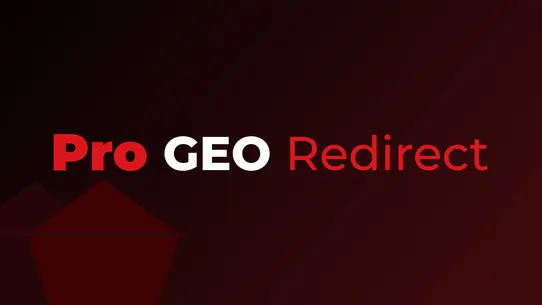 Pro Geo Redirect screenshot