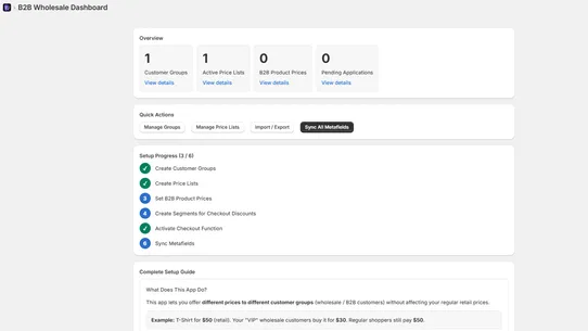 Easy Wholesale &amp; B2B screenshot