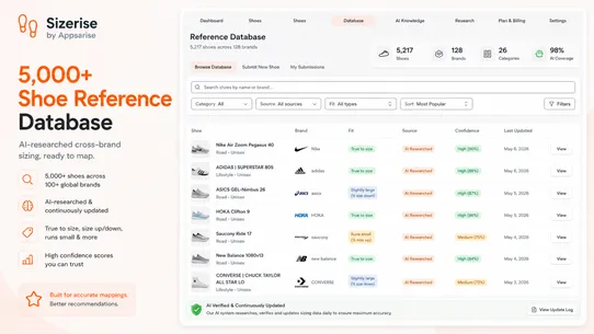 Sizerise AI Shoe Size Finder screenshot