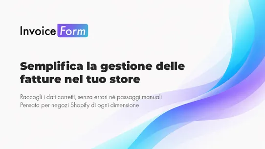 InvoiceForm screenshot