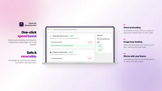 Cheerzify ‑ Speed Optimizer screenshot