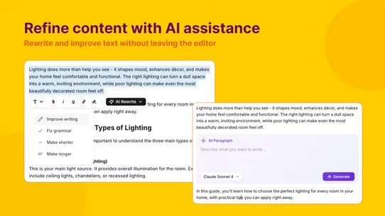 Redsun: SEO AI Blog Builder screenshot