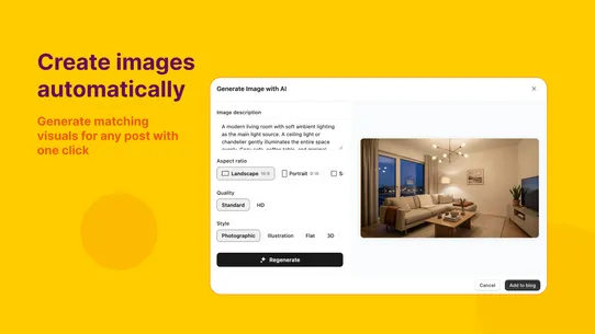 Redsun: SEO AI Blog Builder screenshot