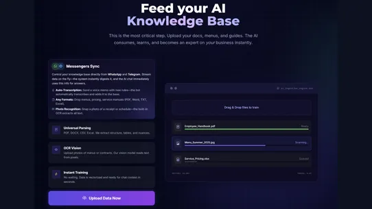 MyDeputy Chat AI and Booking screenshot