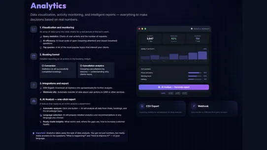 MyDeputy Chat AI and Booking screenshot