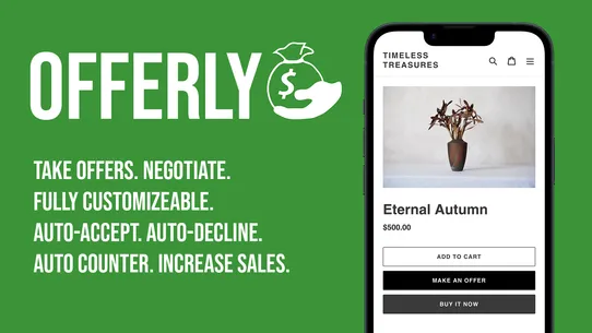 Offerly: Make An Offer Button! screenshot