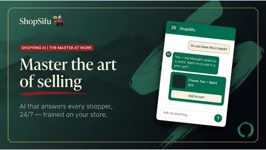 ShopSifu : Live AI Chatbot screenshot