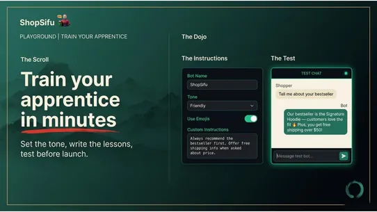 ShopSifu : Live AI Chatbot screenshot
