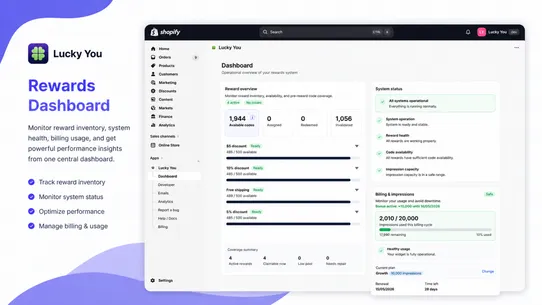 LuckyYou • Email &amp; Game Popups screenshot