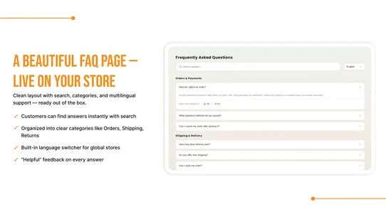 InstaFAQ – Smart Global FAQs screenshot