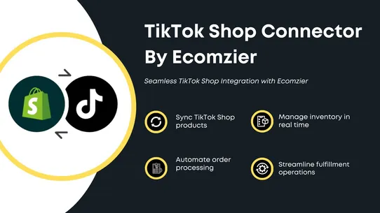 TikTok Connector — Ecomzier screenshot